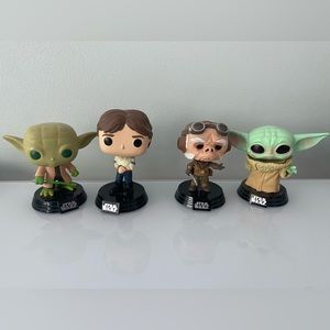 Starwars Funko lot (Loose) - Bundle of 4
